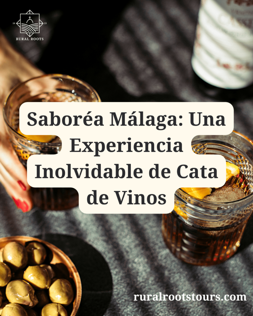 Cata de vinos con vermú local de Málaga y aceitunas aloreñas