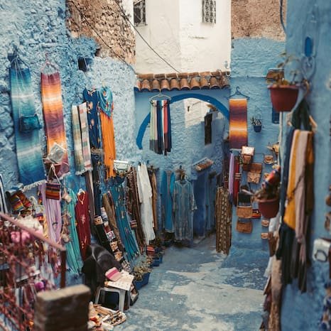 Tetouan Market full of products