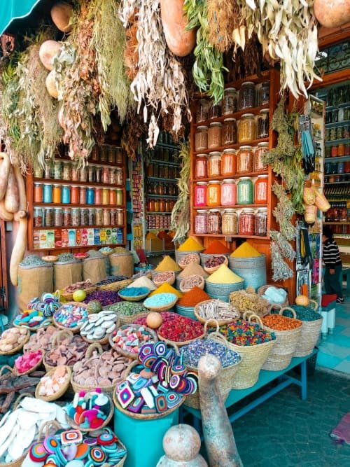 Tetouan Market full of products